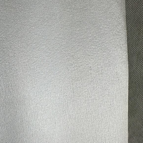 Alice + Olivia Jody Satin High-Waist Slit Front Pant White Size US 2 - Picture 12 of 13